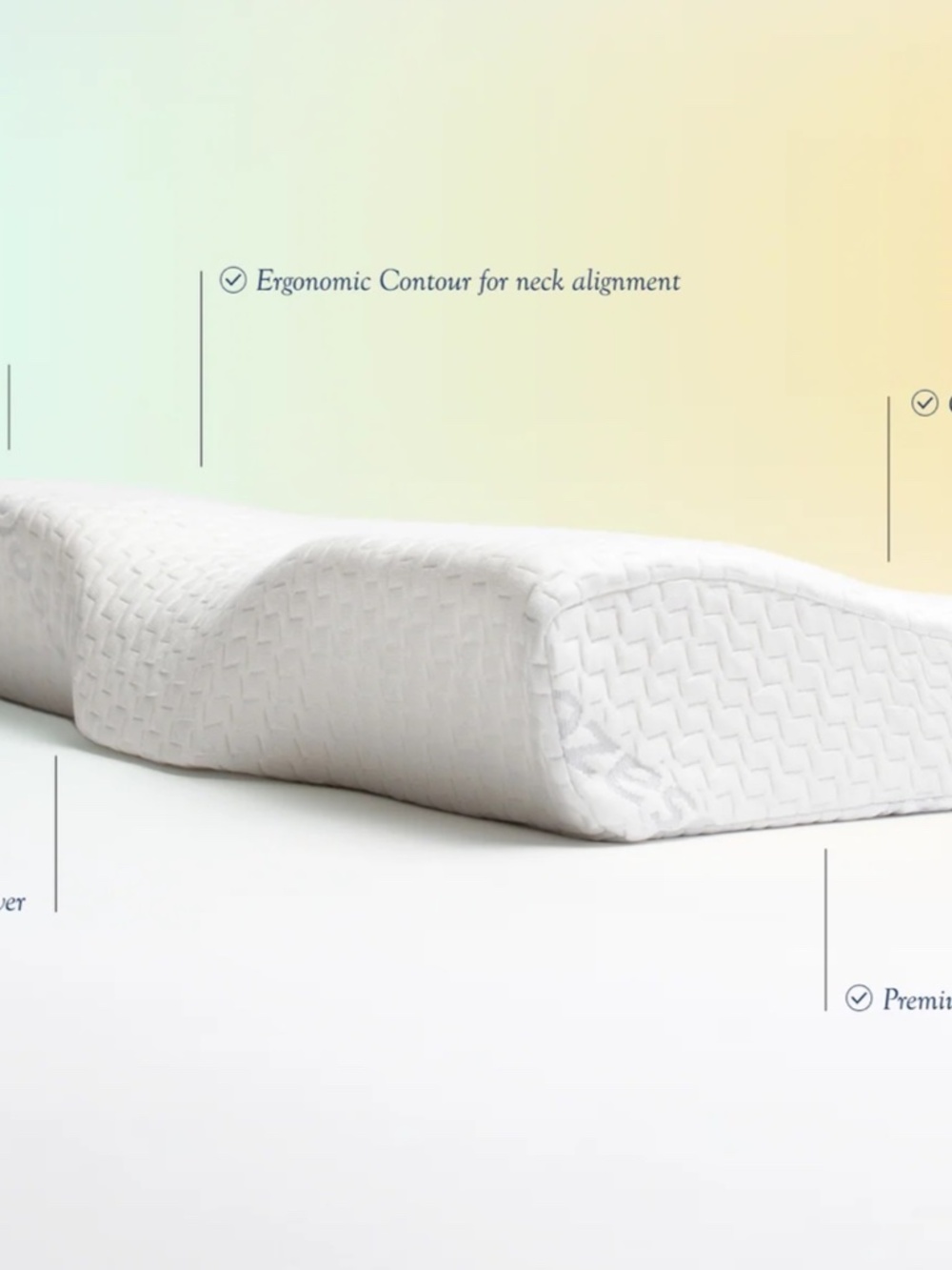 NWT Dosaze Contour Orthopedic Pillow